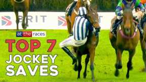 The CRAZIEST jockey recoveries you will see in horse racing!