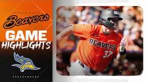 Oregon State Baseball Highlights: 2/18/24 vs CSU Bakersfield