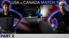 USA vs CANADA - NTRP 5.0 Match Play (Match 1 Part 2)