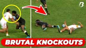 Rugby's Most BRUTAL Knockouts But with Double Brutality!