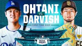 Shohei Ohtani vs. Yu Darvish: the ENTIRE first at-bat!