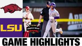 #1 Arkansas vs #8 LSU Highlights [GAME 3] | NCAA Baseball Highlights | 2024 College Baseball