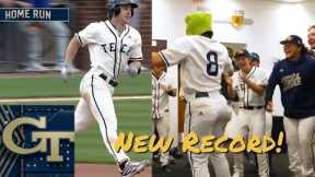 Drew Burress set new Georgia Tech record with 4 Home Runs! | 2024 College Baseball Highlights