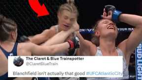 FIGHTERS REACT TO ERIN BLANCHFIELD LOSS TO MANON FIOROT | BLANCHFIELD VS FIOROT REACTIONS