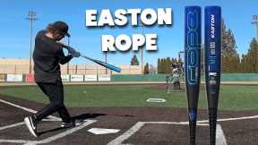 Hitting with the EASTON ROPE | BBCOR Baseball Bat Review