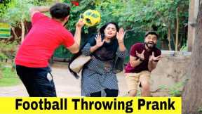 Football Throwing Prank | @HitPranks