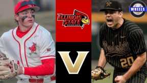 Illinois State vs #9 Vanderbilt Highlights | 2024 College Baseball Highlights