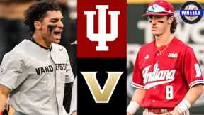 Indiana vs #9 Vanderbilt Highlights | 2024 College Baseball Highlights