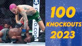 TOP 100 KNOCKOUTs of 2023 (RAPID FIRE KNOCKOUTS) | ITP RANKED