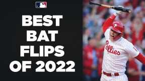 BEST bat flips of 2022!! (Yordan, Acuña, and more!!)