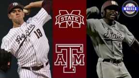 #21 Mississippi State vs #7 Texas A&M Highlights | 2024 College Baseball Highlights