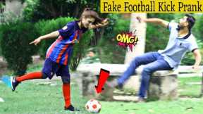 Fake Football Kick Prank@crazycomedy9838