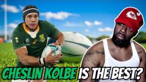FIRST TIME WATCHING CHESLIN KOLBE!! HIGHLIGHTS! Is He The Best Rugby Player In The WORLD?