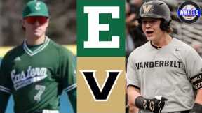 Eastern Michigan vs #9 Vanderbilt Highlights | 2024 College Baseball Highlights