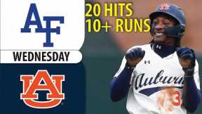 Air Force vs #19 Auburn Baseball Highlights | 4 HOMERUNS | College Baseball Highlights 2024