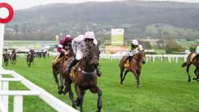 GOLDEN ACE serves up an upset in Mares' Novice Hurdle