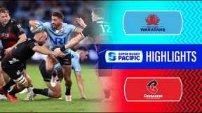 HIGHLIGHTS | WARATAHS v CRUSADERS | Super Rugby Pacific 2024 | Round 8