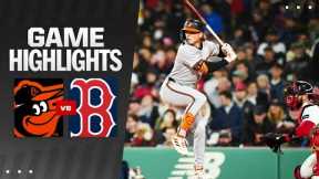 Orioles vs. Red Sox Game Highlights (4/10/24) | MLB Highlights