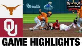 Texas vs #18 Oklahoma Highlights [GAME 3] | NCAA Baseball Highlights | 2024 College Baseball