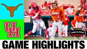 Texas vs Houston Highlights [GAME 3] | NCAA Baseball Highlights | 2024 College Baseball