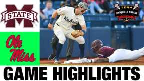 #22 Mississippi State vs Ole Miss Highlights [G3] | NCAA Baseball Highlights | 2024 College Baseball