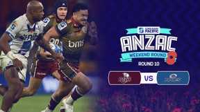 HIGHLIGHTS | REDS v BLUES | Super Rugby Pacific 2024 | Round 10