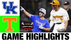 #3 Kentucky vs #4 Tennessee Highlights | NCAA Baseball Highlights | 2024 College Baseball