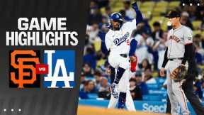 Giants vs. Dodgers Game Highlights (4/2/24) | MLB Highlights