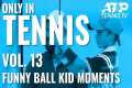 Tennis Ball Kid Funny Moments &