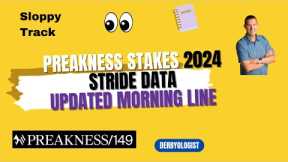 Preakness Stakes 2024 Stride Data