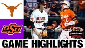 Texas vs Oklahoma State Highlights [CRAZY GAME] | NCAA Baseball Highlights | 2024 College Baseball