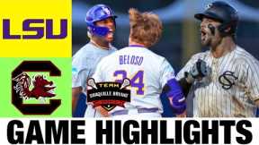 LSU vs South Carolina Highlights [CRAZY GAME] | 2024 SEC Baseball Championships | NCAA Baseball