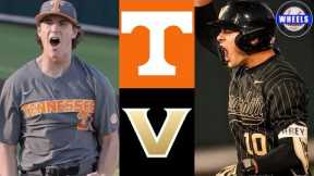 #1 Tennessee vs Vanderbilt Highlights | 2024 College Baseball Highlights
