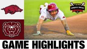 #2 Arkansas vs Missouri State Highlights | NCAA Baseball Highlights | 2024 College Baseball