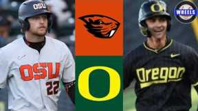#6 Oregon State vs Oregon Highlights | 2024 College Baseball Highlights