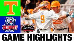 #1 Tennessee vs Belmont Highlights | NCAA Baseball Highlights | 2024 College Baseball