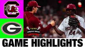 Georgia vs #13 South Carolina Highlights [GAME 2] | NCAA Baseball Highlights | 2024 College Baseball