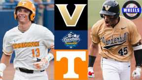 #8 Vanderbilt vs #1 Tennessee | SEC Tourney Round 2 | 2024 College Baseball Highlights