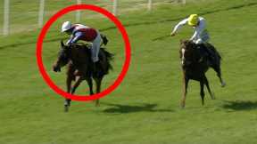 Ride of the season? Jack Hogan wins aboard Stormin Crossgales in spectacular fashion