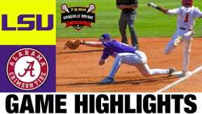 LSU vs Alabama Highlights [GAME 2] | NCAA Baseball Highlights | 2024 College Baseball
