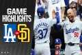 Dodgers vs. Padres Game Highlights