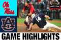 Auburn vs Ole Miss Highlights | NCAA