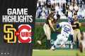 Padres vs. Cubs Game Highlights