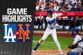 Dodgers vs. Mets Game Highlights