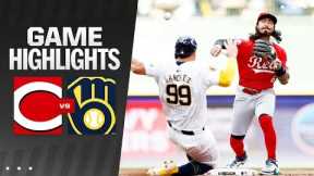 Reds vs. Brewers Game Highlights (6/15/24) | MLB Highlights