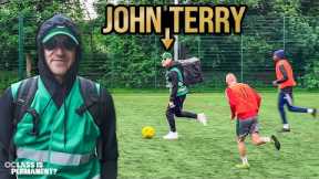 JOHN TERRY DISGUISED AS DELIVERY DRIVER PLAYS FOOTBALL (EPIC PRANK)