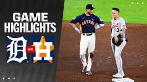 Tigers vs. Astros Game Highlights (6/16/24) | MLB Highlights