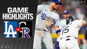 Dodgers vs. Rockies Game Highlights (6/18/24) | MLB Highlights