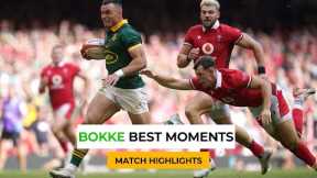 Springboks Best Plays, Scrums, Tackles, Kicks|Springboks vs Wales Rugby Highlights 2024 Championship