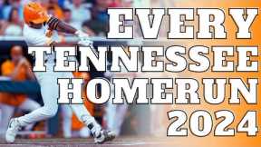 Tennessee Baseball EVERY Homerun from 2024